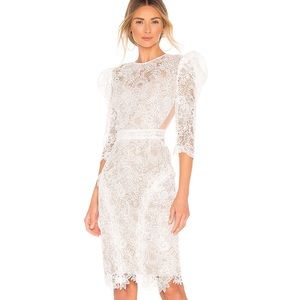 Bronx and Banco wedding dress (bought on Revolve.com)
